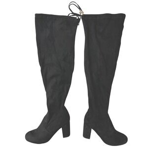 RF Room of Fashion Women's Chateau-25 Riding Boots Black Womens Size 8